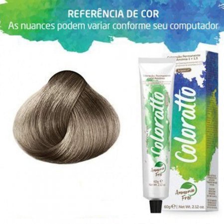 Color Coloratto 1089 Louro Platinado Perolado Itallian 60G