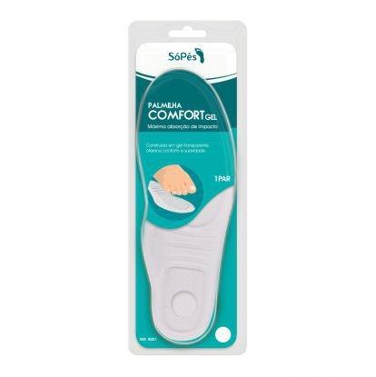 Palmilha Só Pés Comfort Gel Par Tam.35/36