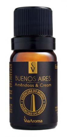 Essência 10ml Buenos Aires Amêndoas E Cream - Via Aroma