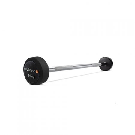 Barra Reta Emborrachada Deluxe 1,20M De 30Kg   WK130