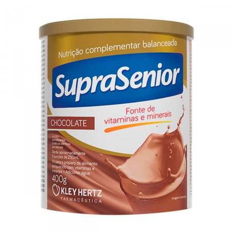 Suplemento Alimentar Kley Hertz SupraSenior Chocolate 400g